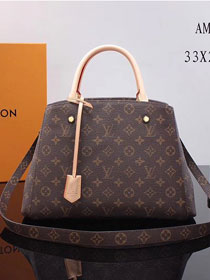 Louis vuitton original monogram montaigne bag mm M41056