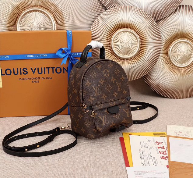 Louis vuitton original monogram palm springs backpack mini M41562 