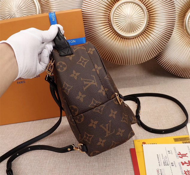 Louis vuitton original monogram palm springs backpack mini M41562 