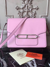 Hermes original swift leather roulis bag R018 pink