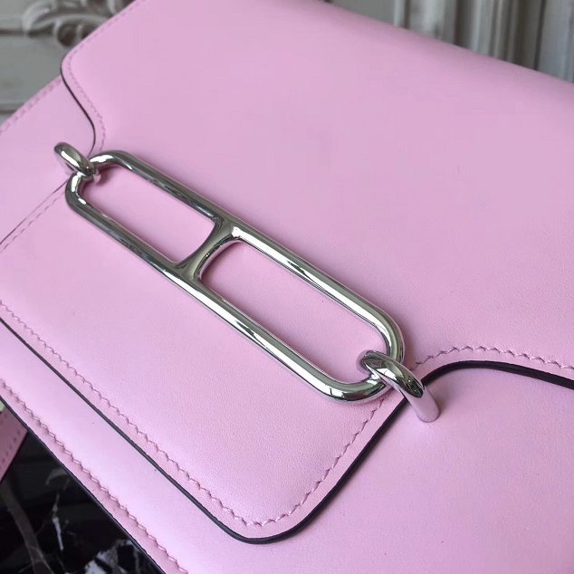 Hermes original swift leather roulis bag R018 pink