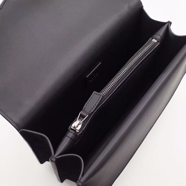 GG dionysus original suede leather medium shoulder bag 400249 black