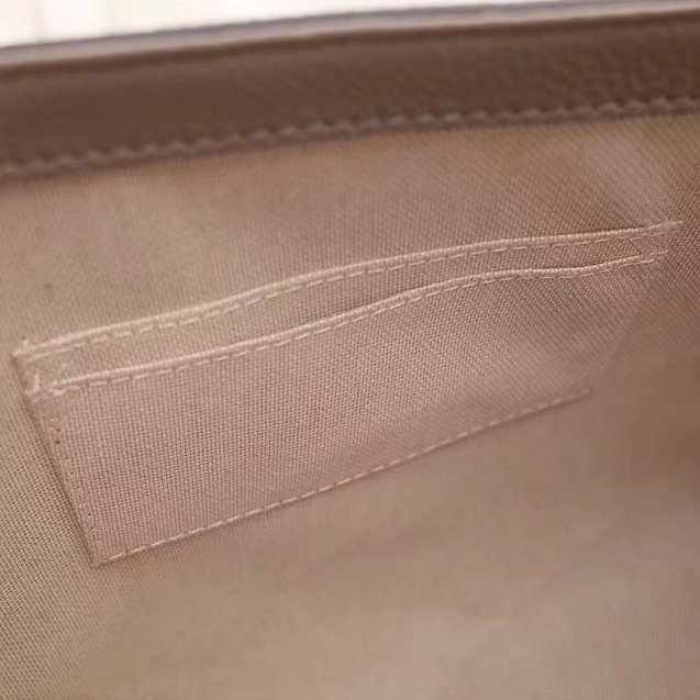 2018 GG marmont original calfskin small top handle bag 421891 gray