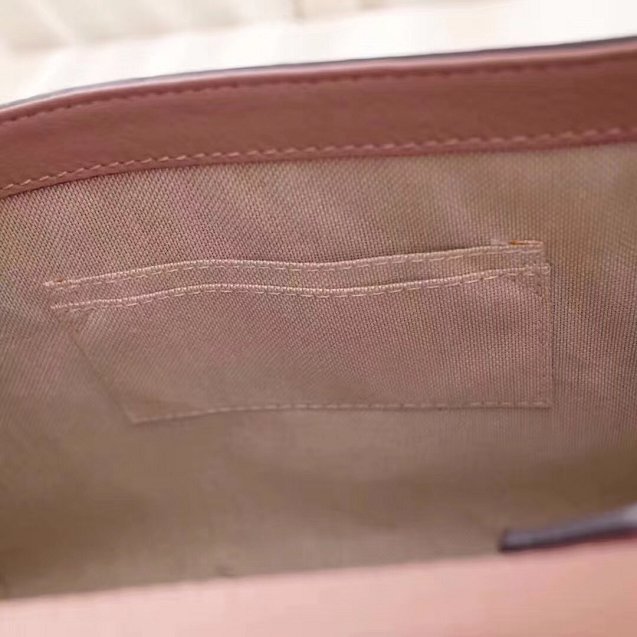 2018 GG marmont original calfskin top handle bag 421890 pink