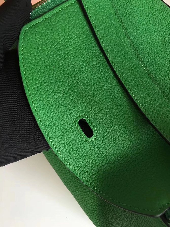 Hermes original top togo leather large lindy 34 bag H34 green