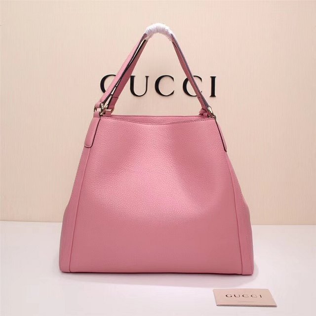 GG original calfskin hobo bag 282309 pink