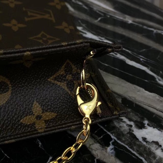 Louis Vuitton monogram canvas toiletry chain pouch 26 M47562