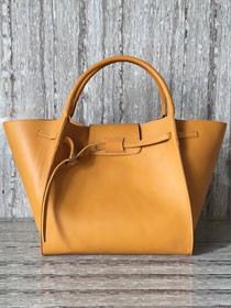 2018 celine original bare calfskin medium big bag 55426 yellow