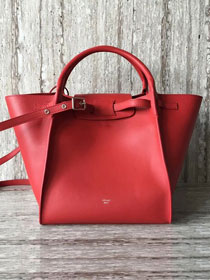 2018 celine original bare calfskin small big bag 55426 red