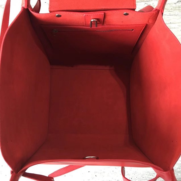 2018 celine original bare calfskin small big bag 55426 red