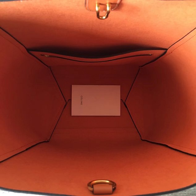 2018 celine original bare calfskin sangle medium bucket bag 77427 caramel