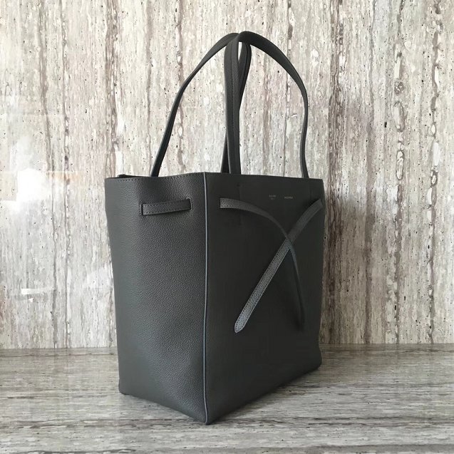 2018 celine original calfskin cabas phantom bag 2208 gray