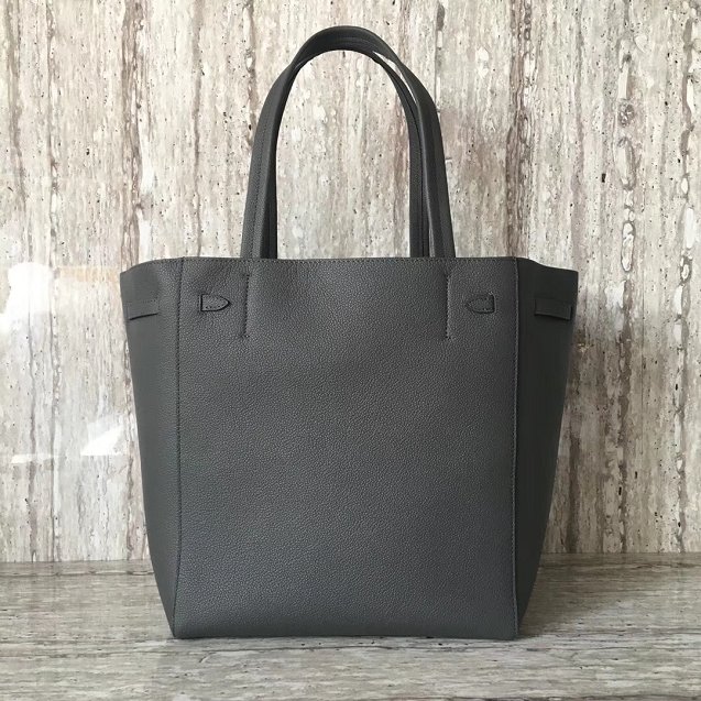 2018 celine original calfskin cabas phantom bag 2208 gray