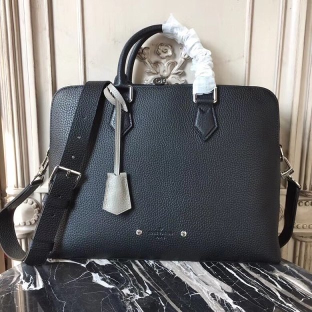 Louis vuitton original taiga leather armand briefcase m53488 black