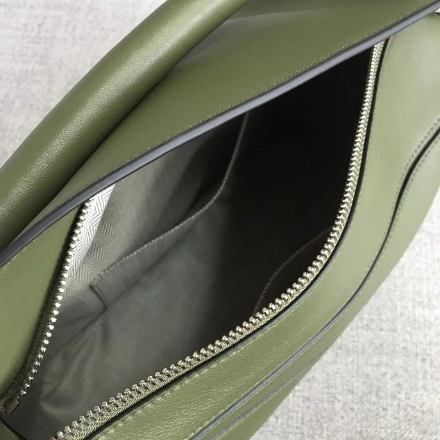 Loewe original calfskin medium puzzle bag A510P49 olive