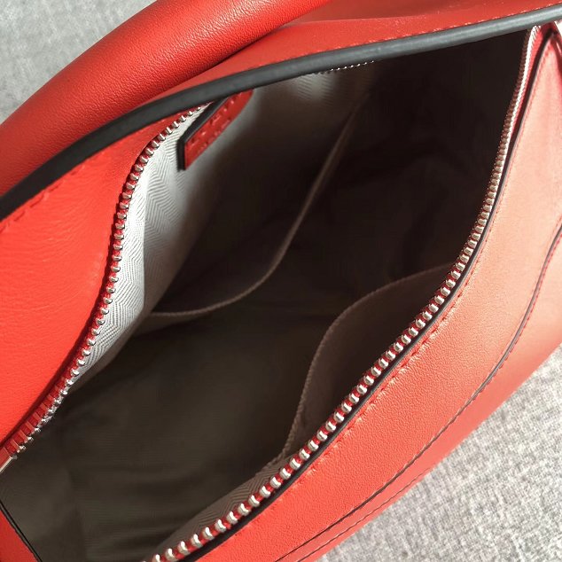Loewe original calfskin medium puzzle bag A510P49 red