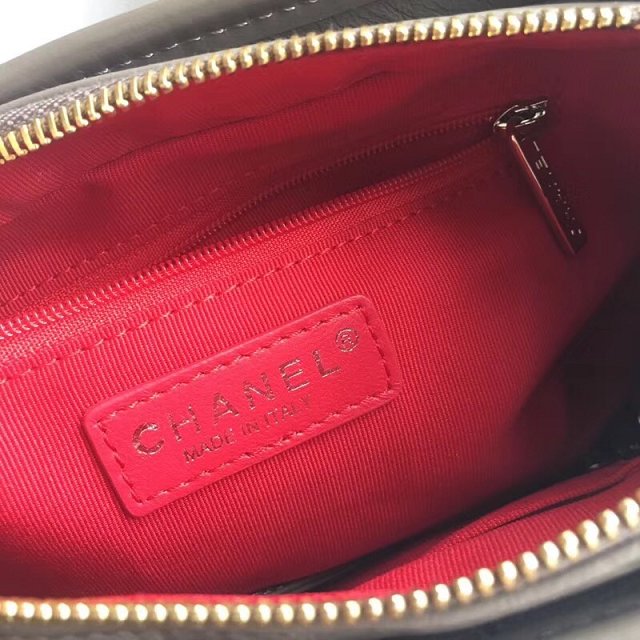 CC original aged calfskin gabrielle small hobo bag A91810 khaki