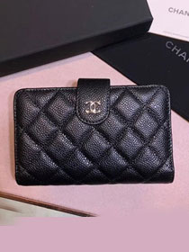 CC original calfskin wallet A81433 black