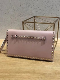 Valentino original calfskin rockstud clutch 0399 nude