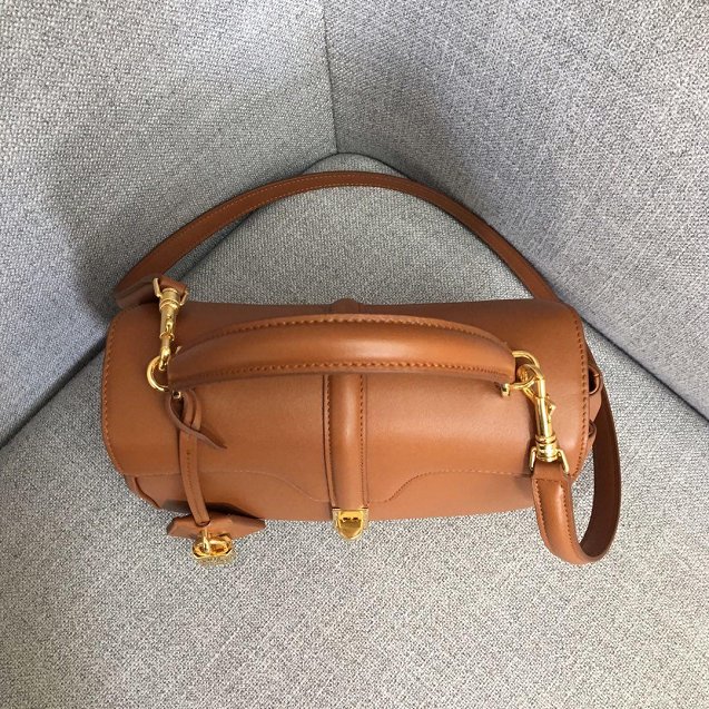 celine original smooth calfskin small 16 bag 188003 camel