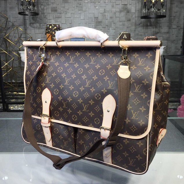 2019 louis vuitton original monogram canvas hunting bag M41140 