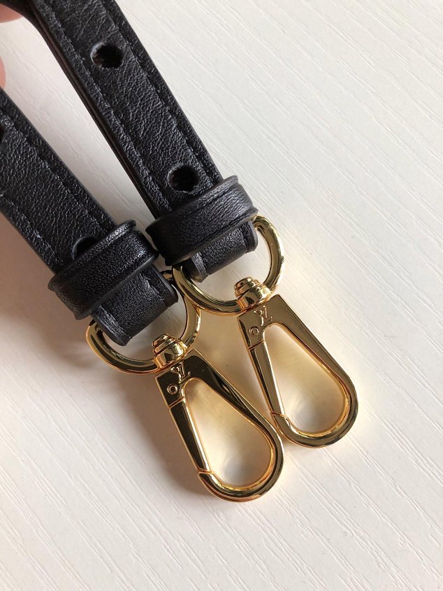 Louis vuitton original monogram long strap LV00003 black