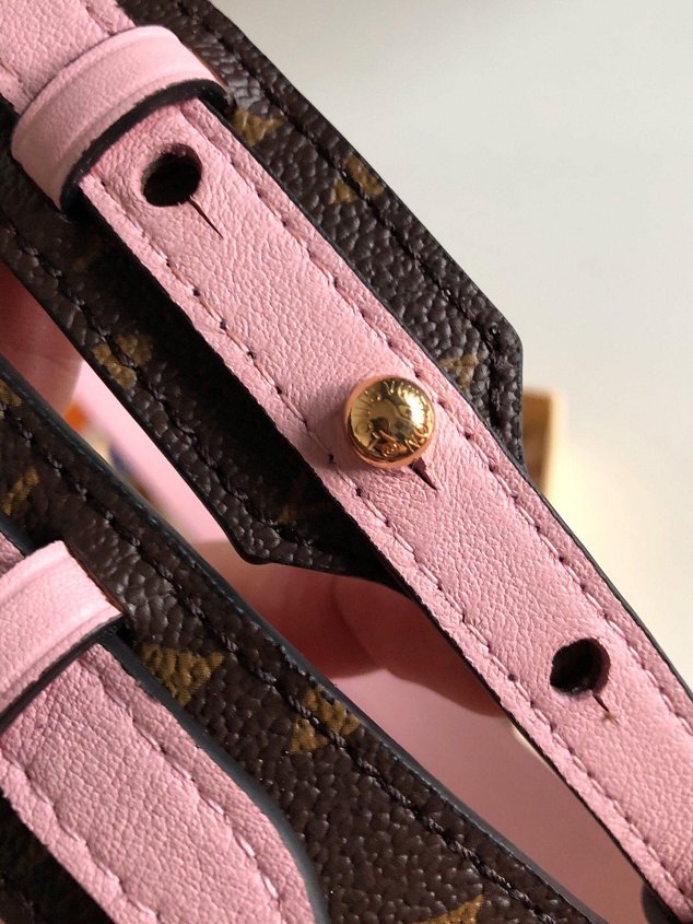 Louis vuitton original monogram long strap LV00003 pink