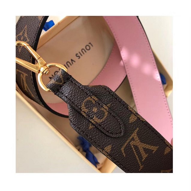 Louis vuitton original monogram long strap LV00006 pink