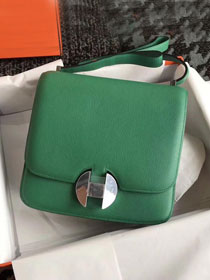 Hermes original evercolor calfskin 2002 bag H075133 green