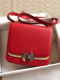 Hermes original evercolor calfskin 2002 bag H075133 red