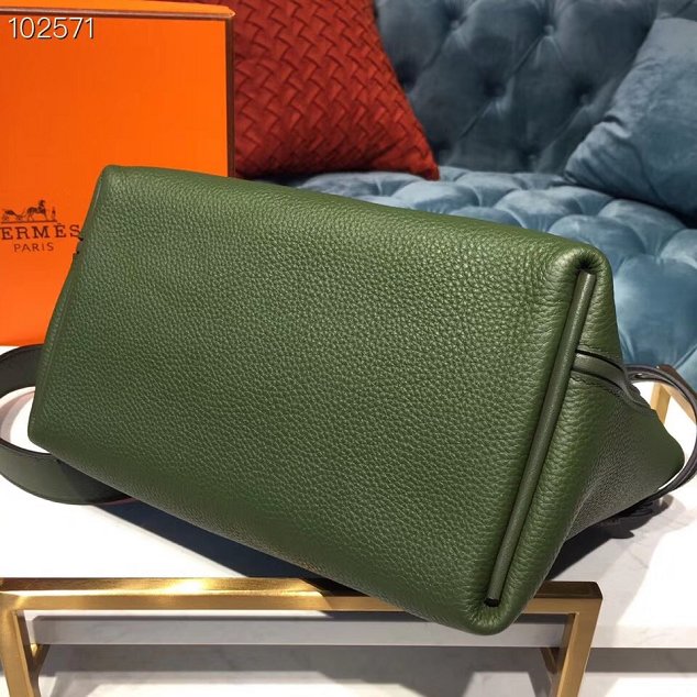 Hermes togo leather kelly 2424 bag H03699 khaki