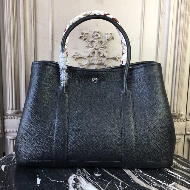 Hermes calfskin large garden party 36 bag G360 black