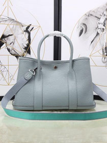 Hermes calfskin small garden party 30 bag G300 light blue