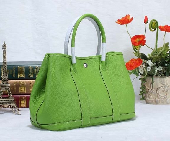 Hermes original calfskin garden party 30 bag G0030 green