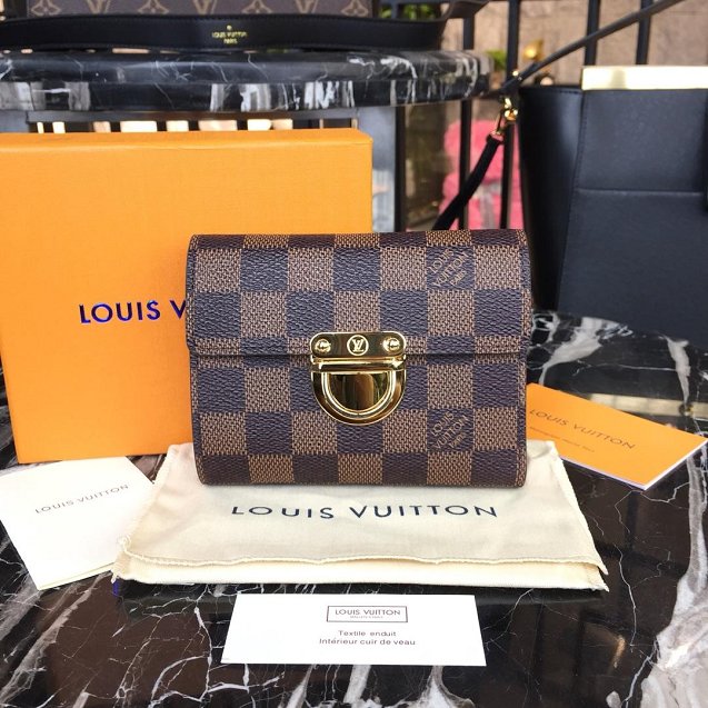 Louis vuitton damier ebene victorine wallet N60031