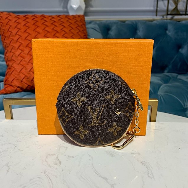 Louis vuitton monogram round coin purse M61926