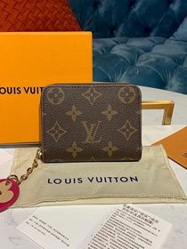 Louis vuitton monogram zippy wallet M68312 rose red