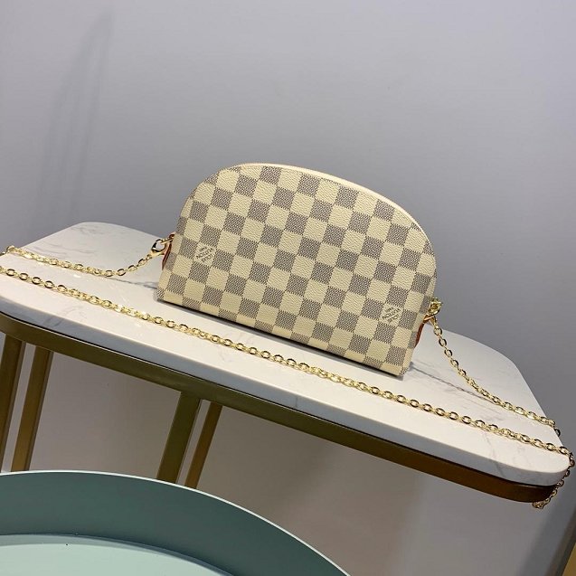 Louis vuitton original damier azur large cosmetic pouch n47352