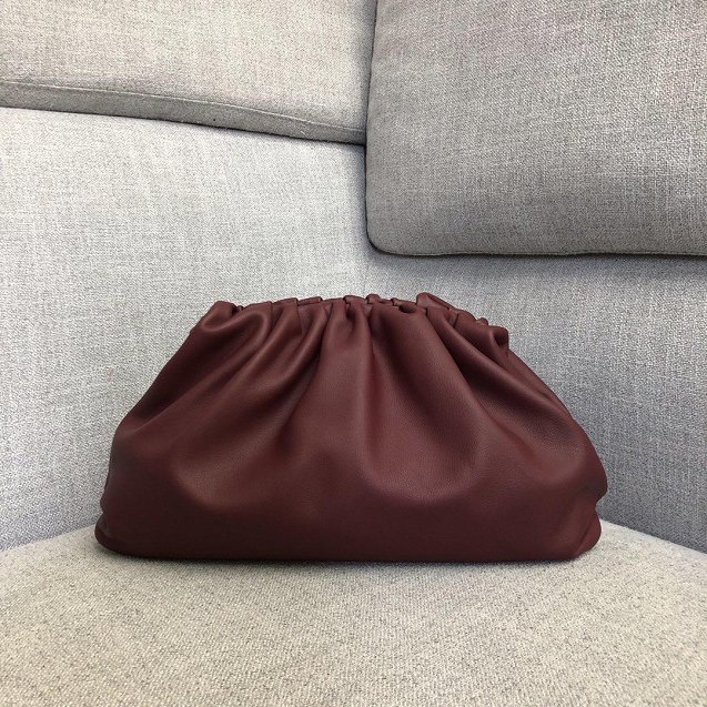 2019 BV original calfskin large pouch 576227 bordeaux