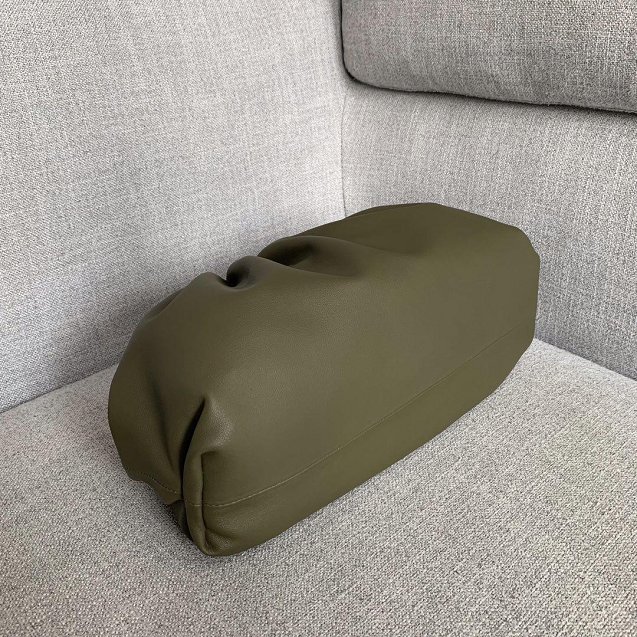 2019 BV original calfskin large pouch 576227 khaki