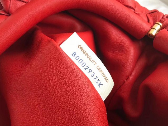 2019 BV original intrecciato lambskin small 20 pouch 585852 red