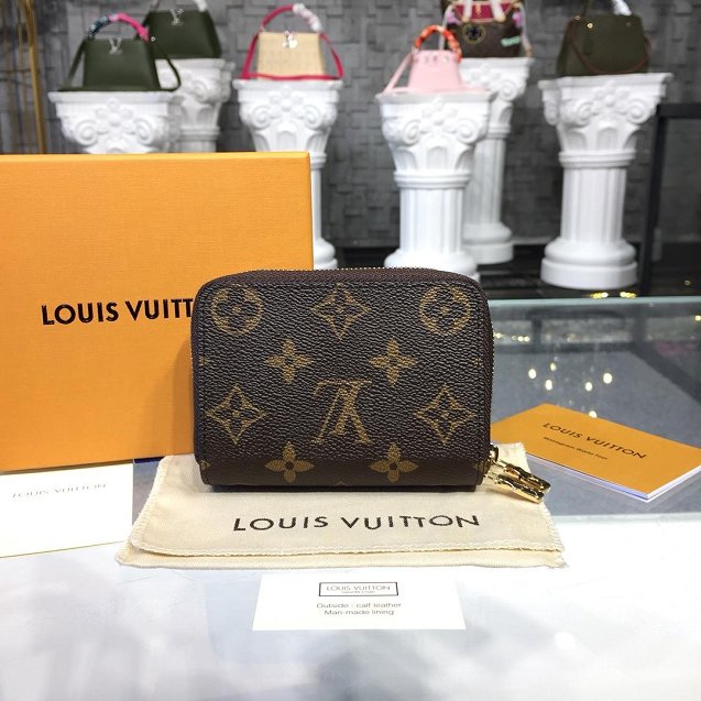 Louis vuitton monogram double zippy wallet M58106 