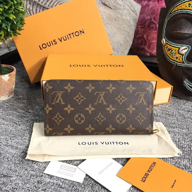 Louis vuitton monogram insolite zippy wallet M66565 coffee