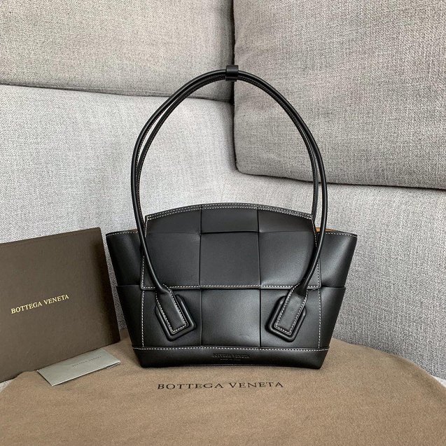 2019 BV original calfskin small arco 33 bag 575943 black