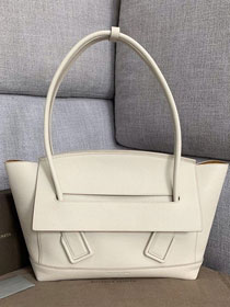 2019 BV original grainy calfskin large arco 48 bag 575941 white