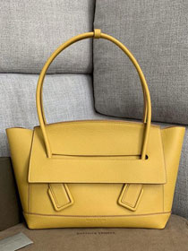 2019 BV original grainy calfskin large arco 48 bag 575941 yellow