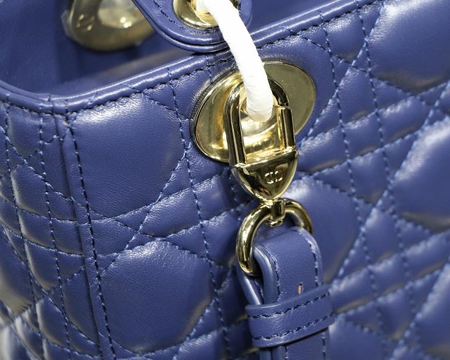 Dior original lambskin small my ABCdior bag M0538 blue