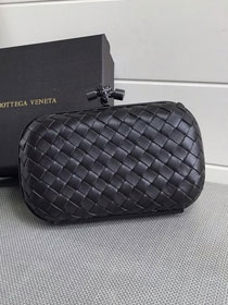 BV original lambskin knot clutch 113085 black