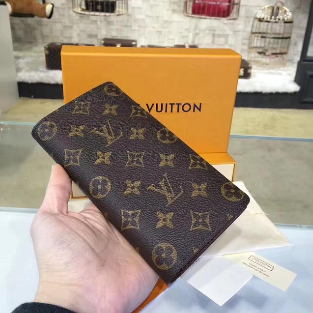 Louis vuitton original monogram canvas brazza wallet M66540