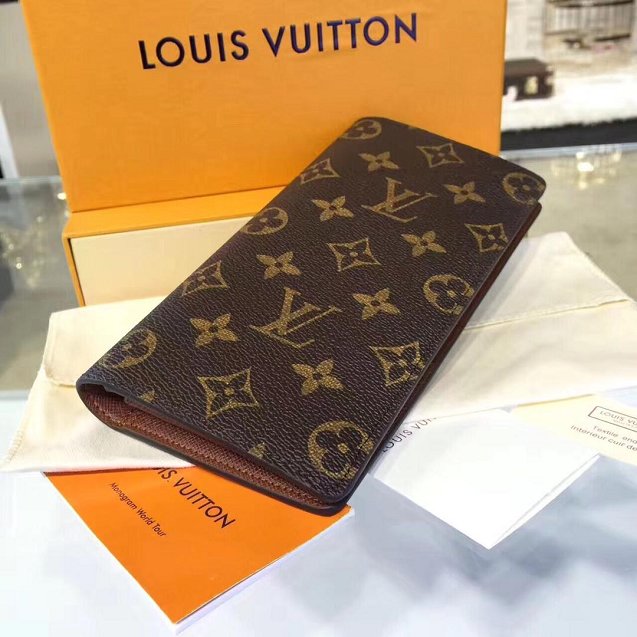 Louis vuitton original monogram canvas brazza wallet M66540